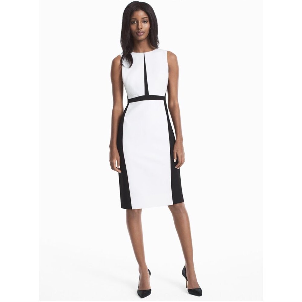 LIKE NEW! White House Black Market Sheath Dress
